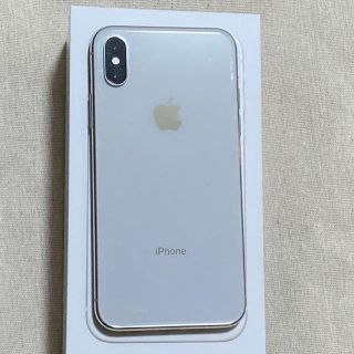 アイフォーン(iPhone)のザン様専用　iPhone X Silver 64 GB SIMフリー(スマートフォン本体)