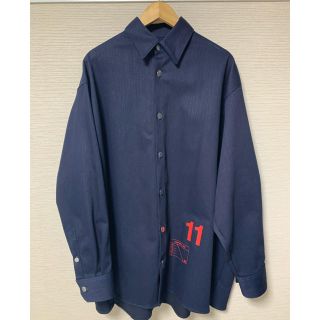 ラフシモンズ(RAF SIMONS)のRAF SIMONS denim shirt 2018aw たける様専用(Gジャン/デニムジャケット)