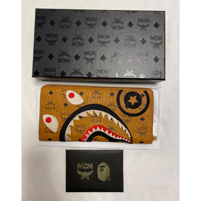 Bape MCM 長財布。 - 長財布