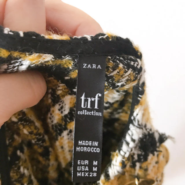 ZARA(ザラ)の値下げ！ZARA ツイードブラウス✨ レディースのトップス(シャツ/ブラウス(長袖/七分))の商品写真