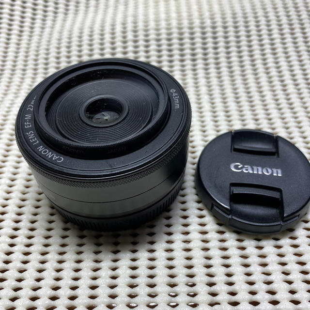 美品　Canon EF-M22mm F2 STM 単焦点