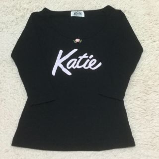 ケイティー(Katie)のKatie♡7分袖ロゴT(Tシャツ(長袖/七分))