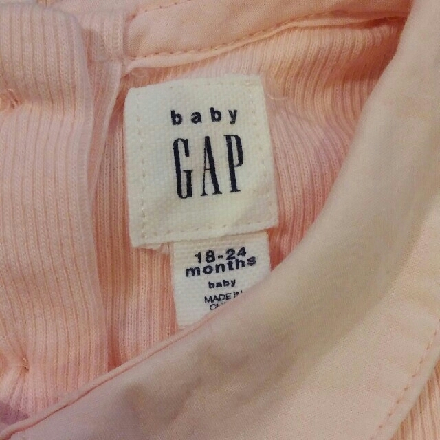 babyGAP(ベビーギャップ)の〈専用〉90 baby GAP 襟つきロンパース キッズ/ベビー/マタニティのベビー服(~85cm)(ロンパース)の商品写真