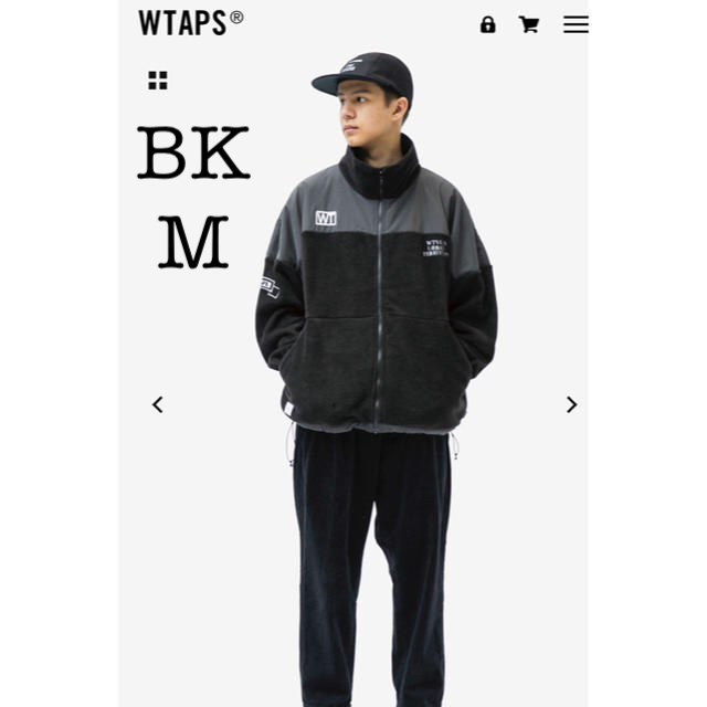19AW WTAPS FORESTER JACKET POLY BK M 新品