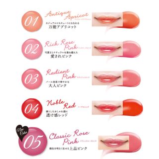 ケーパレット(K-Palette)のKパレットラスティングリップパレット01(口紅)