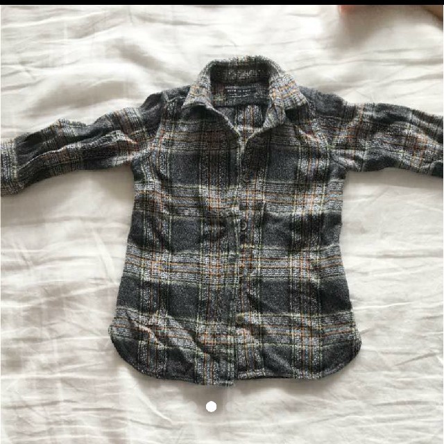 FITH(フィス)のフィス ロングシャツ チュニック80サイズ キッズ/ベビー/マタニティのベビー服(~85cm)(シャツ/カットソー)の商品写真