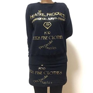 シアタープロダクツ(THEATRE PRODUCTS)のシアタープロダクツ 10周年限定 スカート スウェット TOGA sacai(ミニスカート)