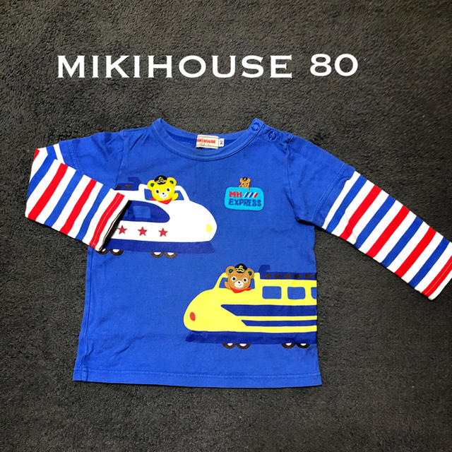 mikihouse(ミキハウス)のMIKI HOUSE ロンT 80 キッズ/ベビー/マタニティのベビー服(~85cm)(Ｔシャツ)の商品写真