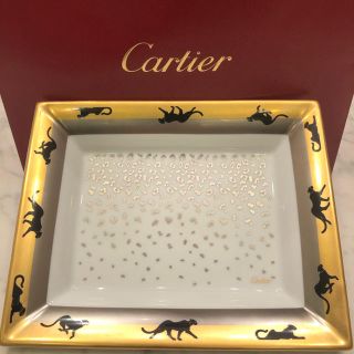 カルティエ(Cartier)の【美品】カルティエ　トレイ　小物入れ　小皿(その他)