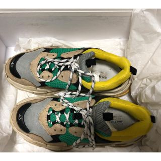 バレンシアガ(Balenciaga)の確実正規品バレンシアガ初期トリプルエスイタリア製triplesカリーイエロー(スニーカー)