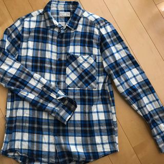 ザラキッズ(ZARA KIDS)のZARA ザラ ネルシャツ ブルーチェック(ブラウス)