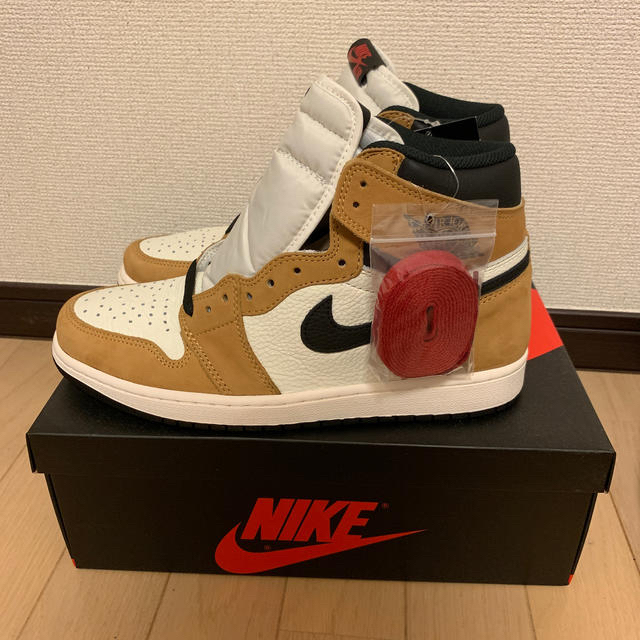 スニーカー本日までairjordan1 retro high og r.o.y