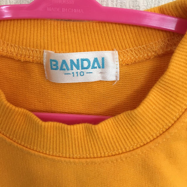 BANDAI(バンダイ)のアンパンマン トレーナー キッズ/ベビー/マタニティのキッズ服男の子用(90cm~)(Tシャツ/カットソー)の商品写真