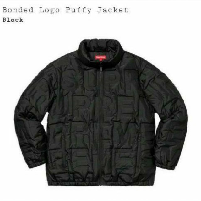 supreme Bonded logo puffy jacket Mサイズ