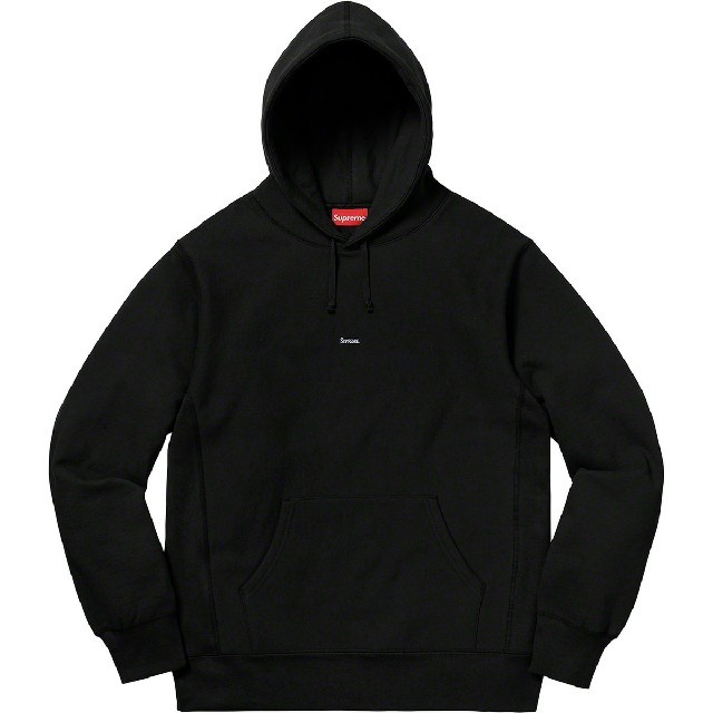 Supreme Micro Logo Hooded Sweatshirt L