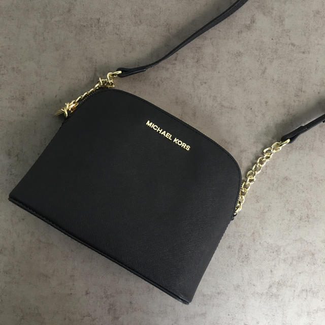 Michael Kors - 新品未使用 Michael Korsチェーンショルダークロスボディ BLACKの通販 by しばらく休み☆