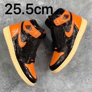 ナイキ(NIKE)のair jordan 1 シャッタードバックボード 25.5cm(スニーカー)