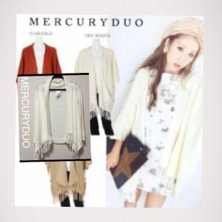 マーキュリーデュオ(MERCURYDUO)のMERCURYDUO フリンジカーデ新品(その他)