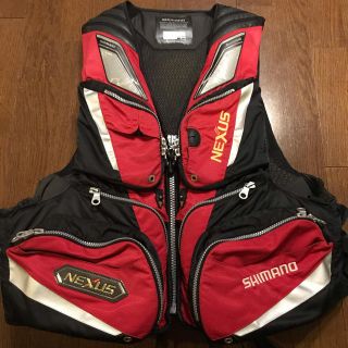 シマノ(SHIMANO)のシマノ ネクサス フローティングベスト XLサイズ(ウエア)