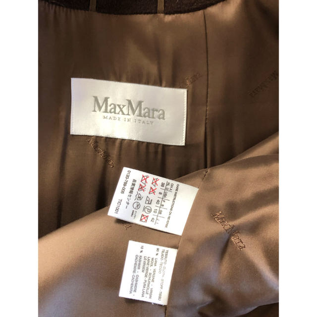 【Max Mara】★美品★マックスマーラ カシミヤ混のロングコート 3