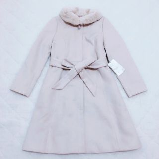 ミッシュマッシュ(MISCH MASCH)のMISCH MASCH コート【新品】ミッシュマッシュ ファー付きコート★(毛皮/ファーコート)