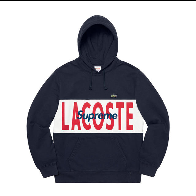 新品 Supreme LACOSTE  Hooded Sweatshirt