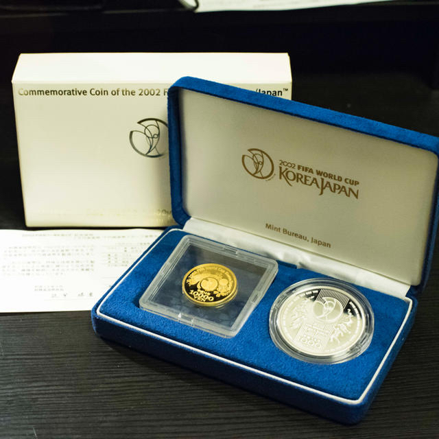 2002年 日韓ワールドカップ　記念硬貨 セット【希少商品】