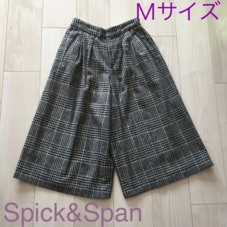 スピックアンドスパン(Spick & Span)のSpick&Span ツイード ガウチョパンツ ❄️(カジュアルパンツ)