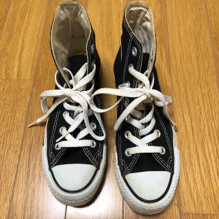 コンバース(CONVERSE)のconverse ALL STAR ハイカット　ブラック　22cm(スニーカー)