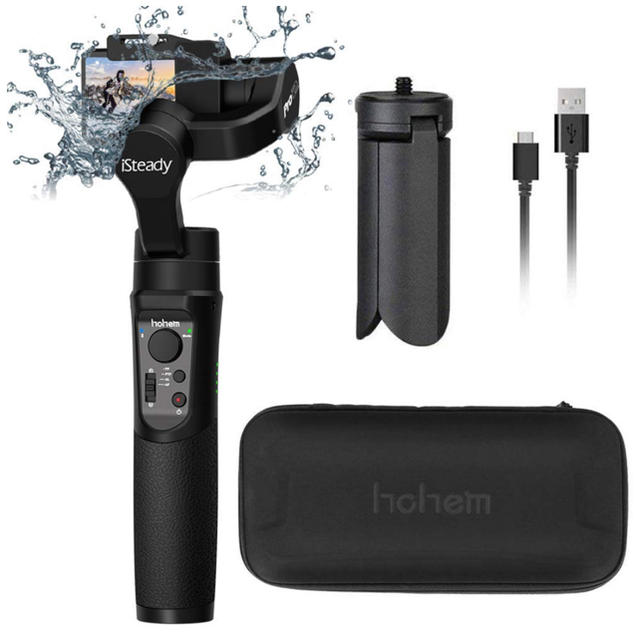 Hohem iSteady Pro2 アクションカメラ用 IPX4防水 ジンバル