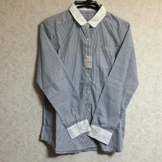 オリーブデオリーブ(OLIVEdesOLIVE)の新品★オリーブ★シャツ★ストライプ(シャツ/ブラウス(長袖/七分))