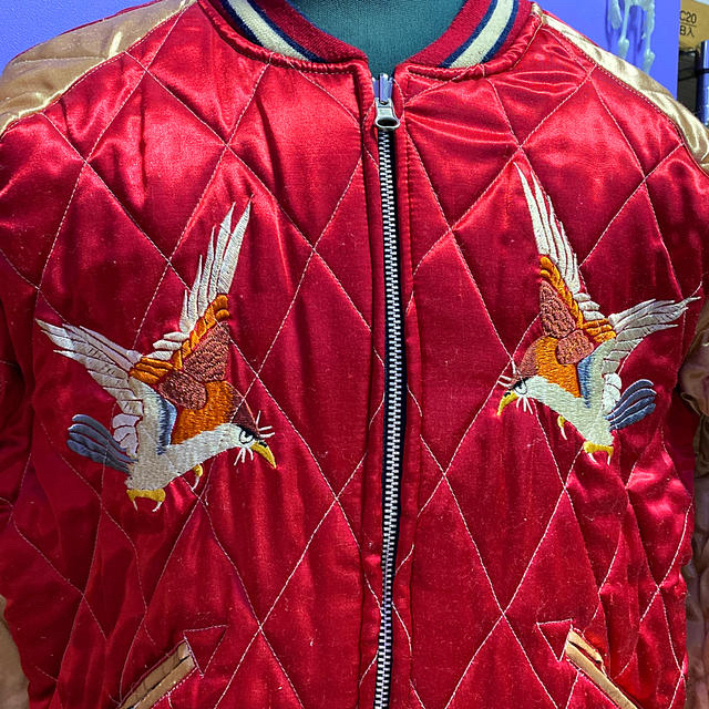 カッコイイ古着！Dragon fly★スカジャン メンズのジャケット/アウター(スカジャン)の商品写真