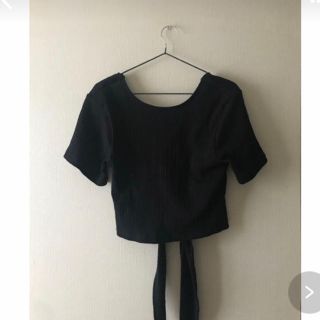 マウジー(moussy)の【人気商品】 Moussy バックオープンシャツ　フリーサイズ(Tシャツ(半袖/袖なし))