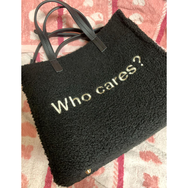 rienda(リエンダ)のrienda Who cares？toto BAG レディースのバッグ(トートバッグ)の商品写真