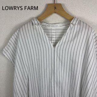 ローリーズファーム(LOWRYS FARM)の専用  LOWRYS FARM ローリーズファーム　シャツ　ストライプ　(シャツ/ブラウス(半袖/袖なし))