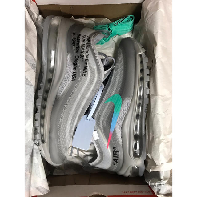 OFF-WHITE(オフホワイト)の[suzukiさま専用]AIR MAX 97 menta メンズの靴/シューズ(スニーカー)の商品写真