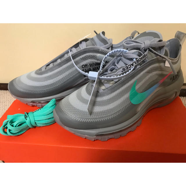 OFF-WHITE(オフホワイト)の[suzukiさま専用]AIR MAX 97 menta メンズの靴/シューズ(スニーカー)の商品写真