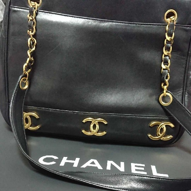 CHANEL ショルダーバッグ美品 お値下げ中①