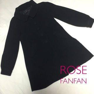 ローズファンファン(ROSE FANFAN)のAライン コート(ピーコート)