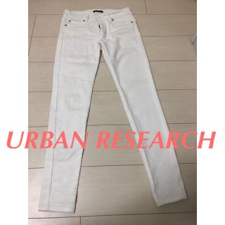 アーバンリサーチ(URBAN RESEARCH)のアーバンリサーチ☆ホワイト スキニージーンズ(デニム/ジーンズ)