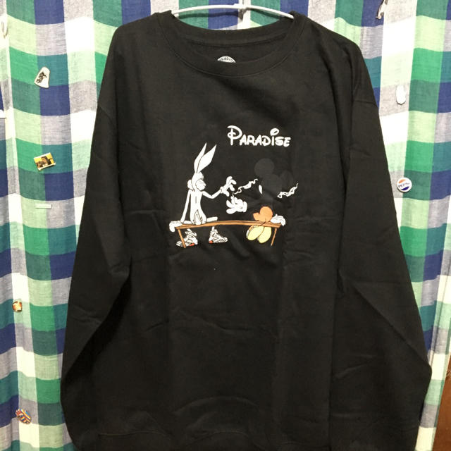 paradise crewneck sweat black xl disney