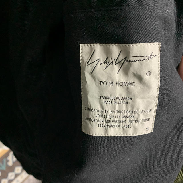 Yohji Yamamoto(ヨウジヤマモト)のヨウジヤマモト　プールオム18ss ジャケット　新品未使用完全正規 メンズのジャケット/アウター(テーラードジャケット)の商品写真