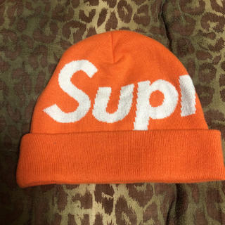 シュプリーム(Supreme)のSupreme オレンジニット帽(ニット帽/ビーニー)