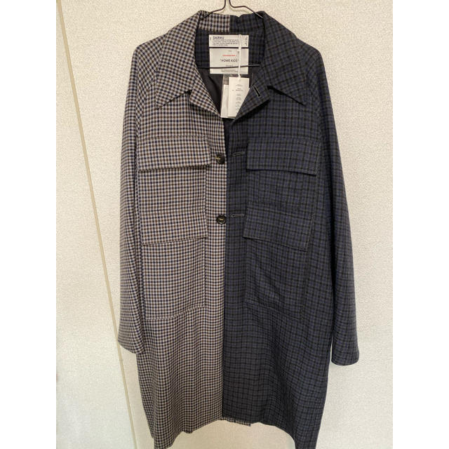 UNUSED(アンユーズド)のDAIRIKU 18AW Bicolor Mackinaw Coat メンズのジャケット/アウター(ステンカラーコート)の商品写真