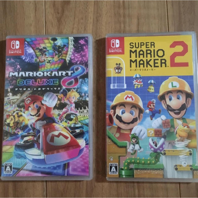 Nintendo Switch - マリオカート8デラックス☆スーパーマリオメーカー2