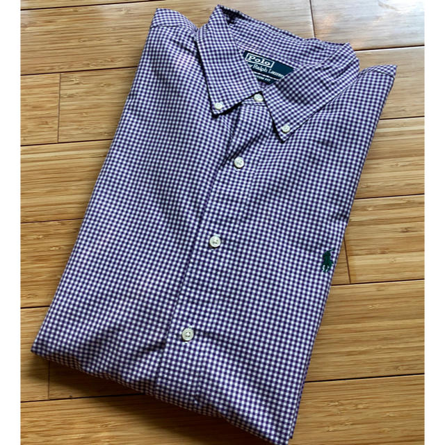 POLO RALPH LAUREN(ポロラルフローレン)のPolo Ralph Laurent パープルチェックシャツ メンズのトップス(シャツ)の商品写真