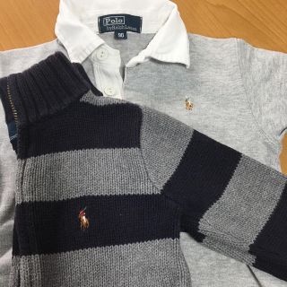 ポロラルフローレン(POLO RALPH LAUREN)の90サイズ男の子 冬服5着セット ポロ ラルフローレン ファミリア 無印(Tシャツ/カットソー)