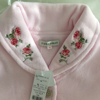 ローラアシュレイ(LAURA ASHLEY)のローラアシュレイ 新品ガウン M ピンク(ルームウェア)