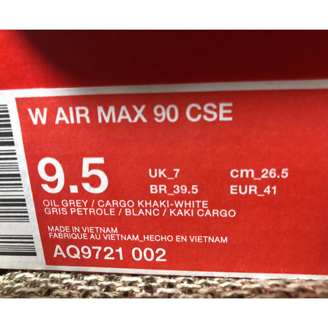 NIKE(ナイキ)の新品26.5cmNIKE迷彩カモフラ ナイキ w エアマックス 90 CSE レディースの靴/シューズ(スニーカー)の商品写真