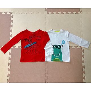 ジンボリー(GYMBOREE)のTシャツ 100 ジンボリー F.Oキッズ 2枚セット(Tシャツ/カットソー)